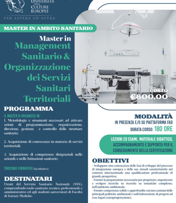 MASTER-ManagementSanitario